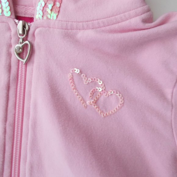 Thalia Sodi Girls Cropped Hoodie Size 10/12 - Picture 4 of 10